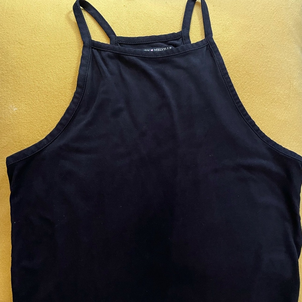 Brandy Melville Crop High Neck Top